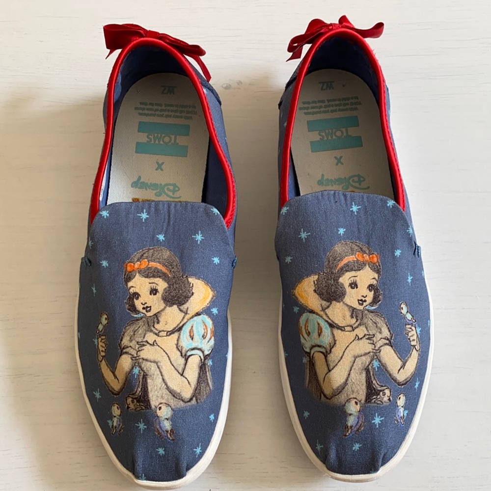 Toms Disney Deconstructed Alpargata Snow White